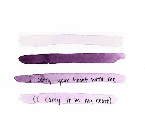 i carry your heart with me  e.e. cummings